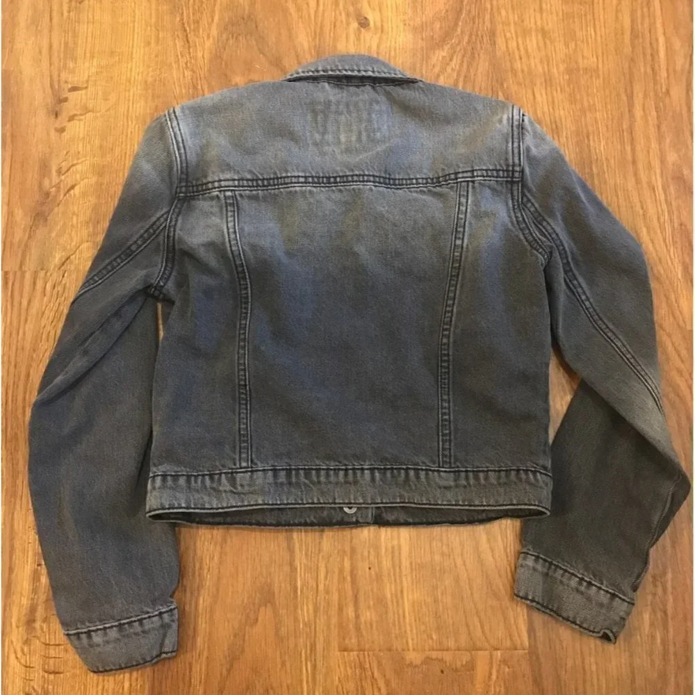 Disney Gap Kids black Jean Jacket